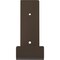 Ekena Millwork Steel Hanging Shelf Bracket, Hammered Brown 2"W x 8"D x 6"H BKTM02X08X06HSHBR - alternate 6
